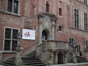 entrane of Town Hall - now a museum