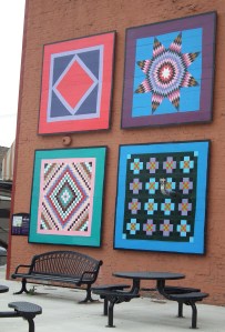 Amish murals in Nappanee